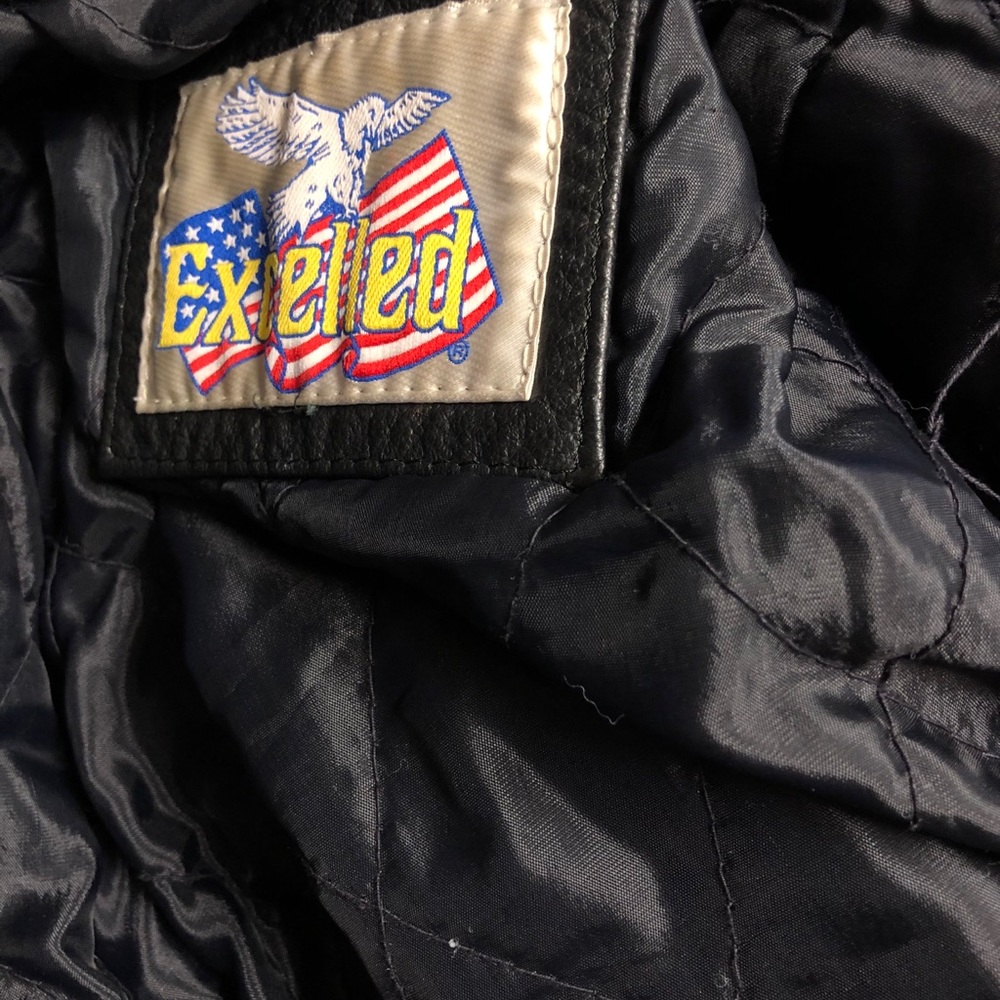 Excelled leather jacket